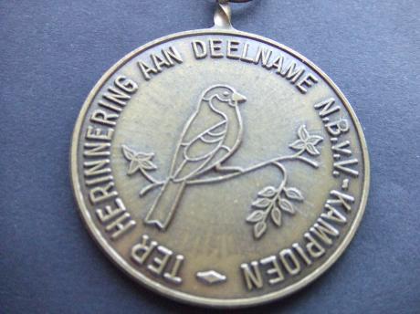 NBvV (Nederlandse Bond van Vogelliefhebbers ) Ter herinnering aan deelname Vogel 88 te Breda